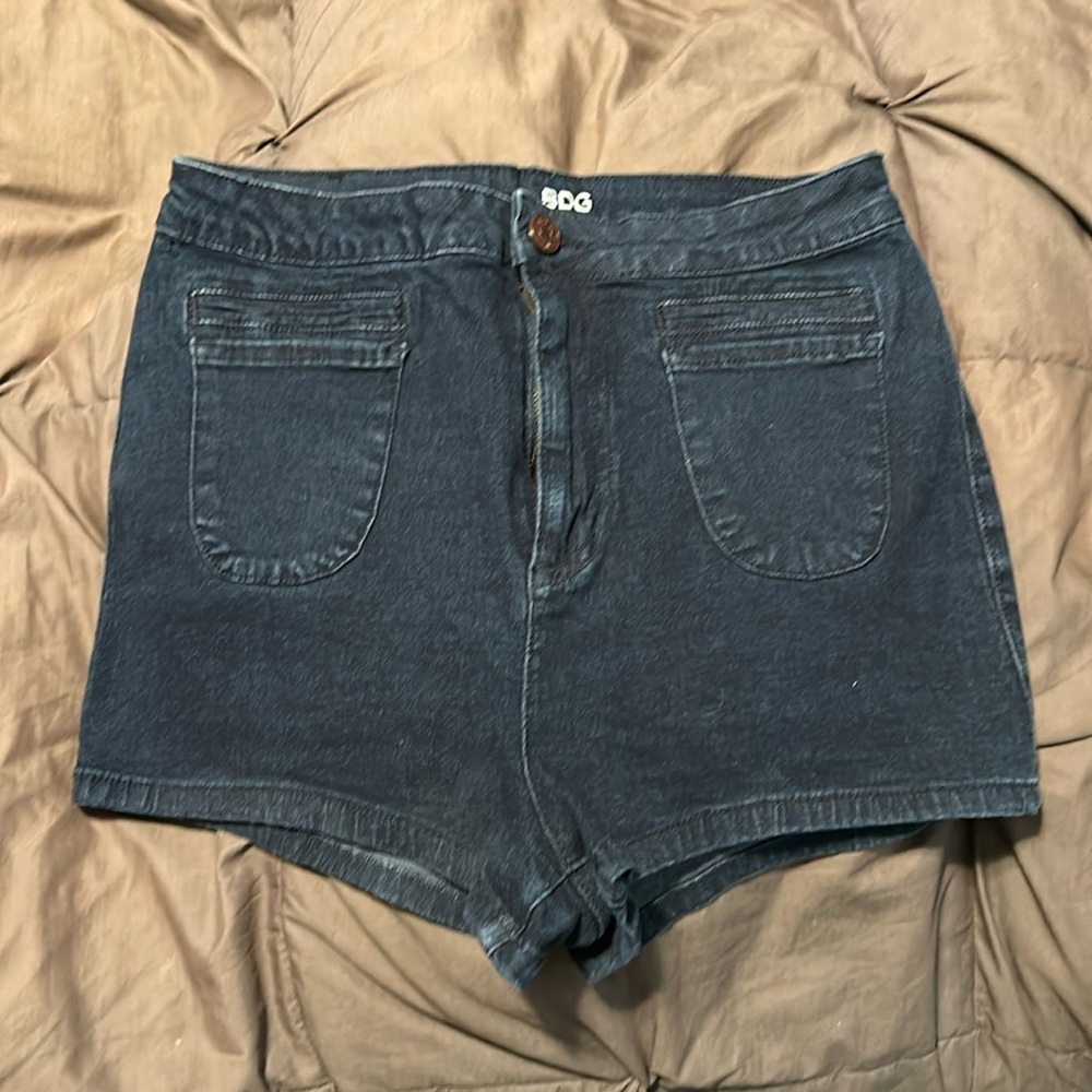 High rise BDG jean shorts